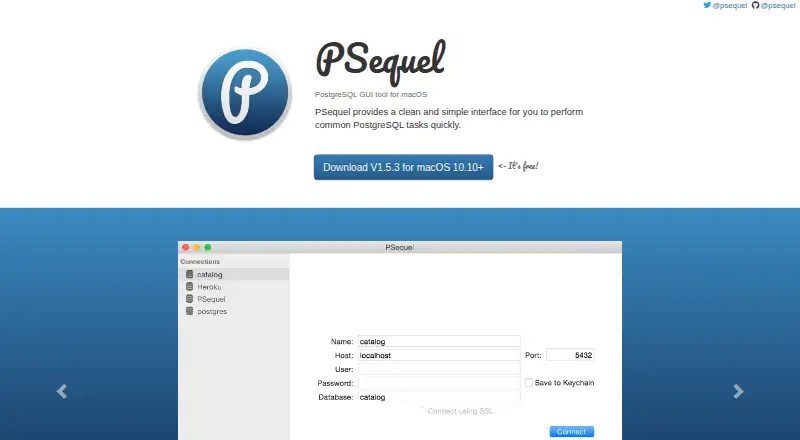 PSequel's own site