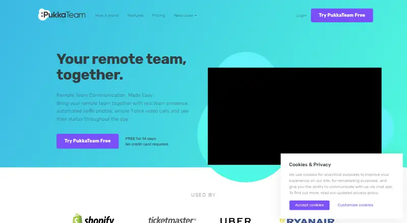 PukkaTeam's own site