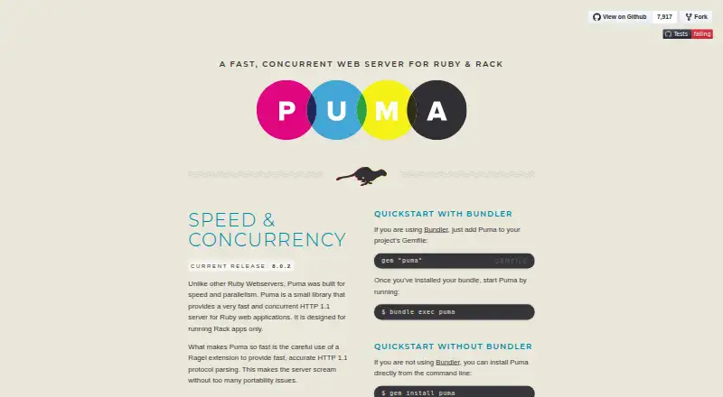Puma's own site