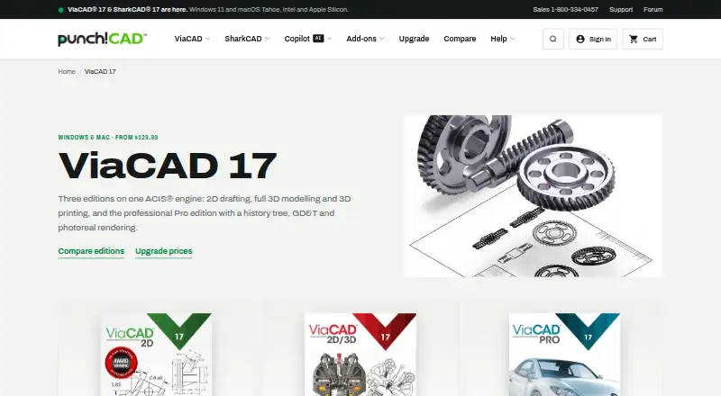 ViaCAD's own site