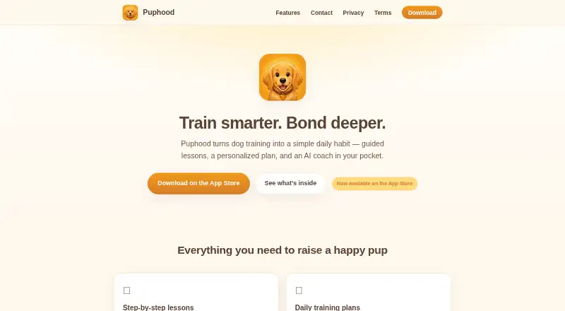 Puphood's own site