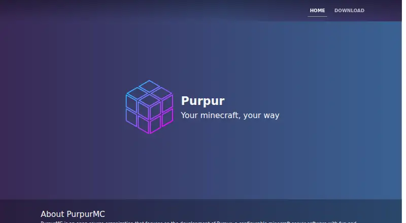 Purpur's own site