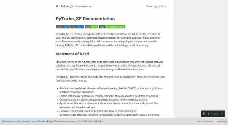 PyTurbo_SF's own site