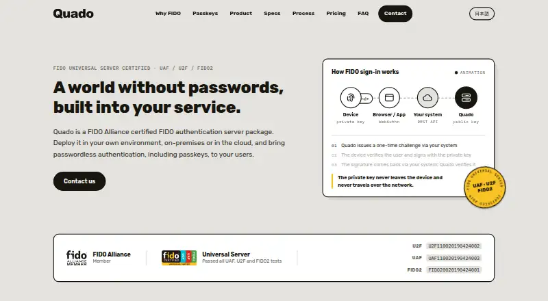 Quado's own site