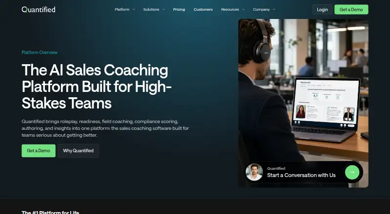 Quantified's own site