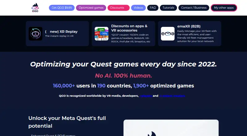 Quest Games Optimizer's own site