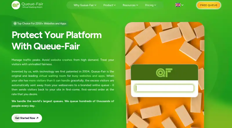Queue-Fair's own site
