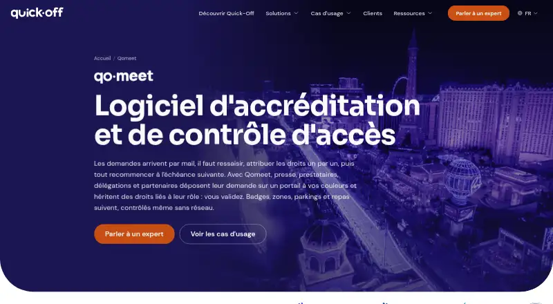 Qomeet's own site