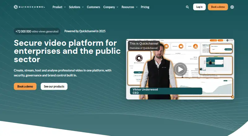 Quickchannel's own site