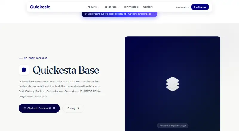 Quickesta Base's own site