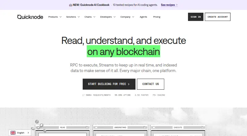 Quicknode's own site