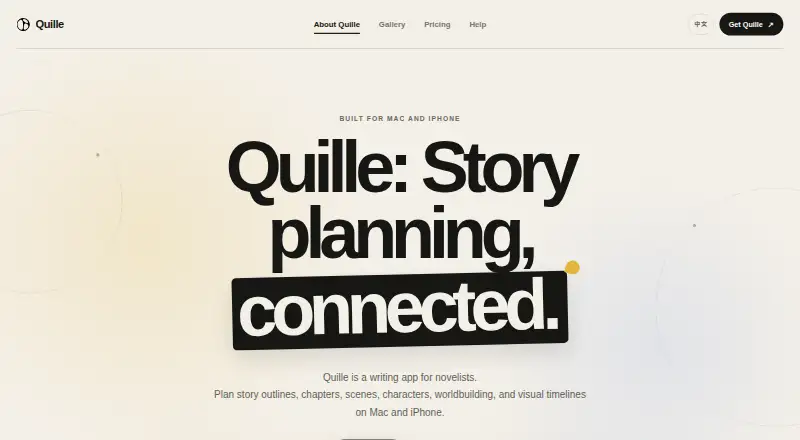 Quille's own site