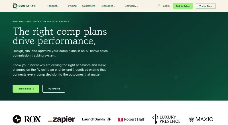 QuotaPath's own site