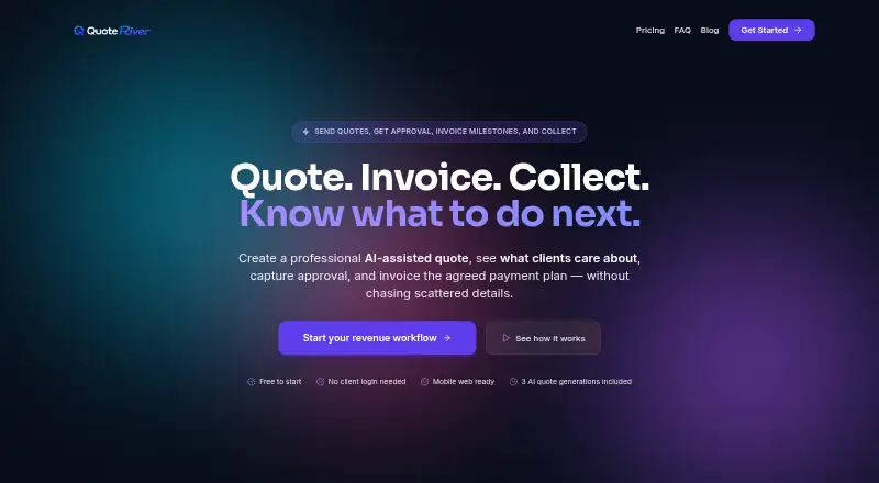QuoteRiver's own site