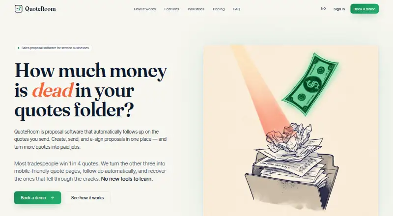 QuoteRoom's own site