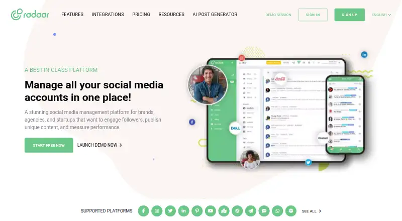 RADAAR's own site