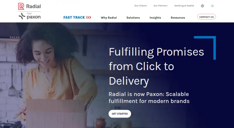 Radial Order Management's own site