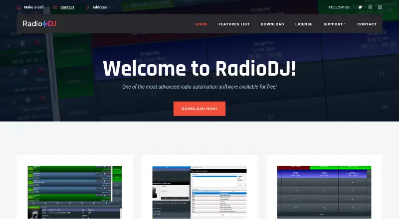RadioDJ's own site