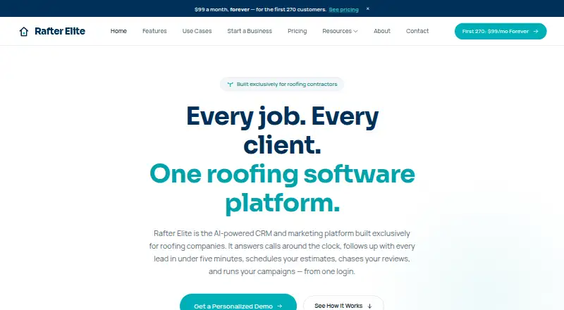Rafter Elite's own site