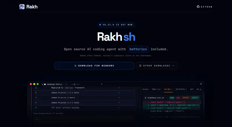 Rakh's own site