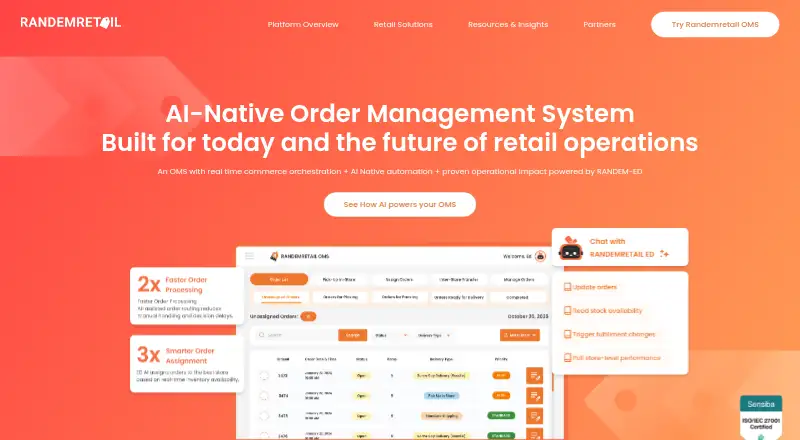 RANDEMRETAIL's own site