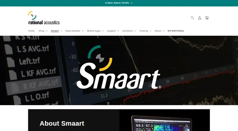 Smaart's own site