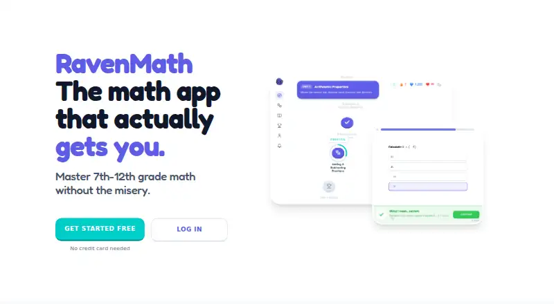 RavenMath's own site