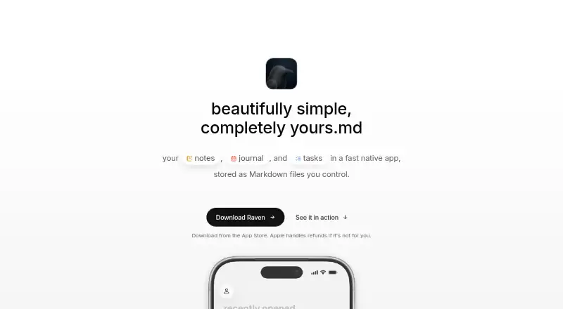 Raven's own site