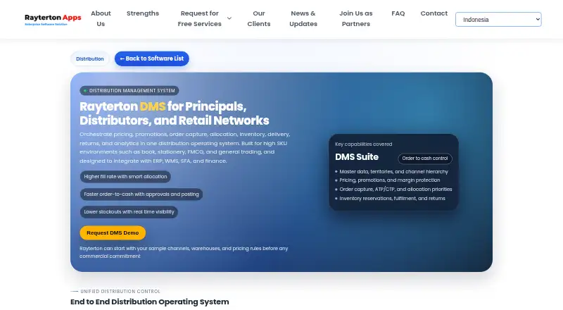Rayterton DMS's own site