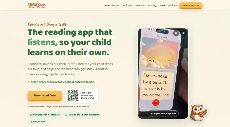 ReadBorn's own site