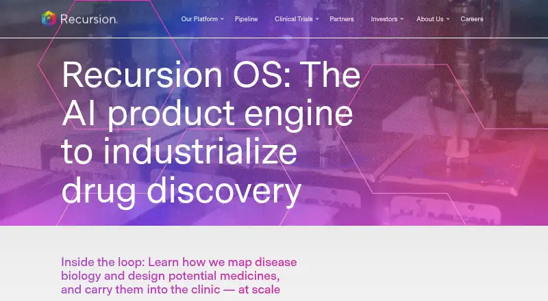 Recursion OS's own site