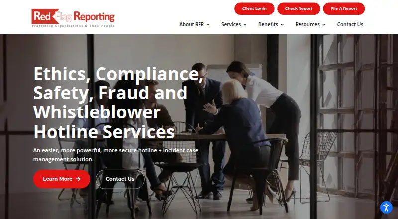 Red Flag Reporting's own site