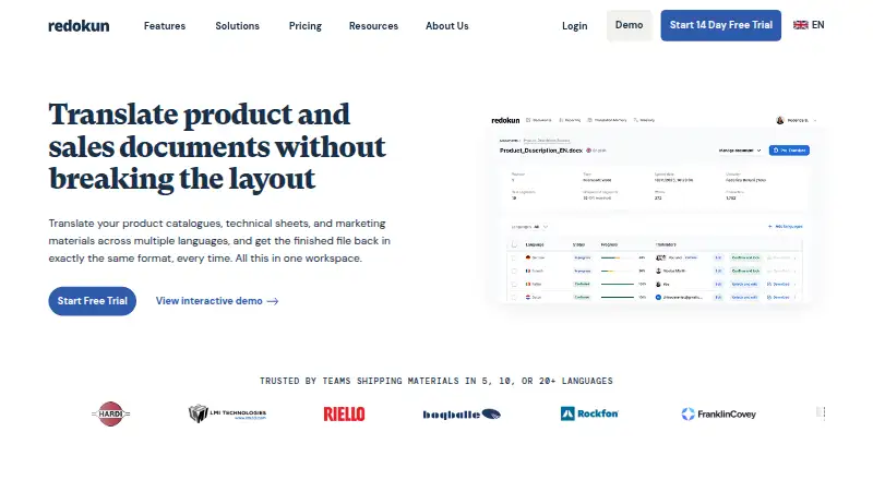 Redokun's own site