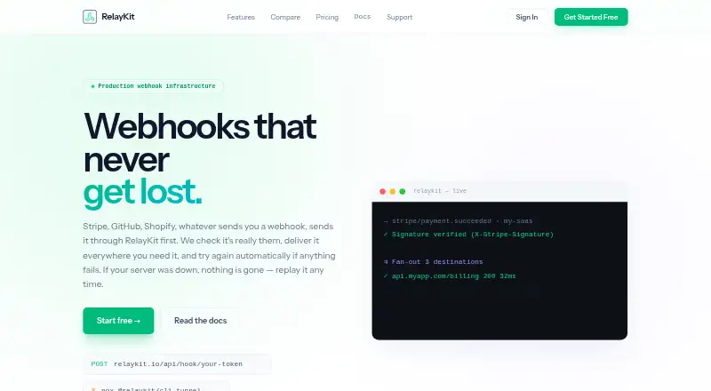 RelayKit's own site