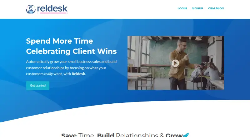 Reldesk's own site