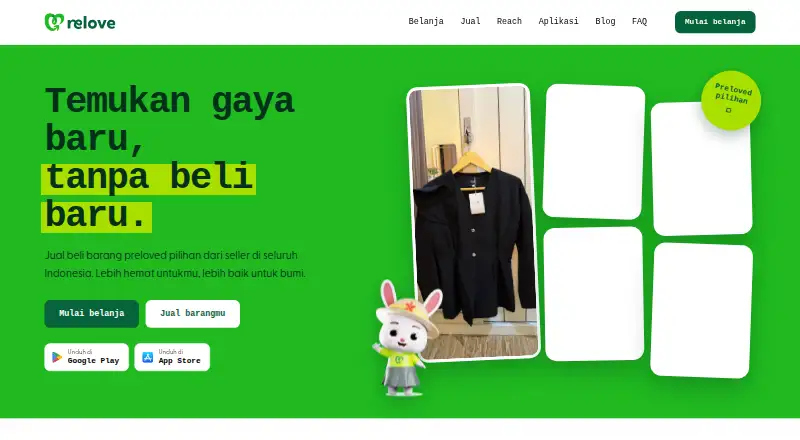 Relove Indonesia's own site