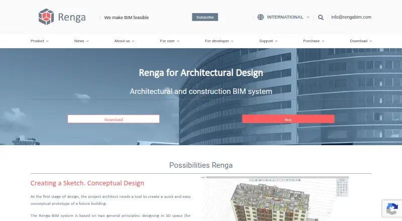 Renga Architecture's own site