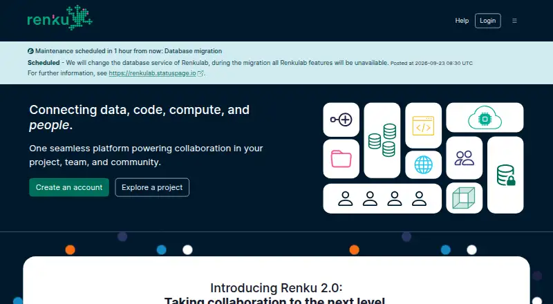 RenkuLab's own site