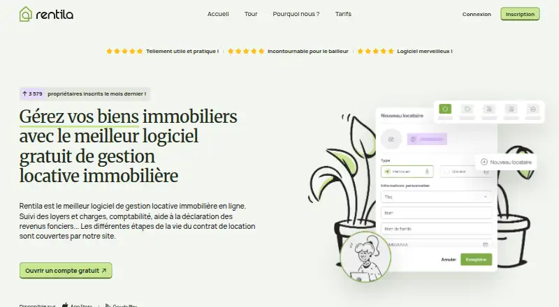 Rentila's own site