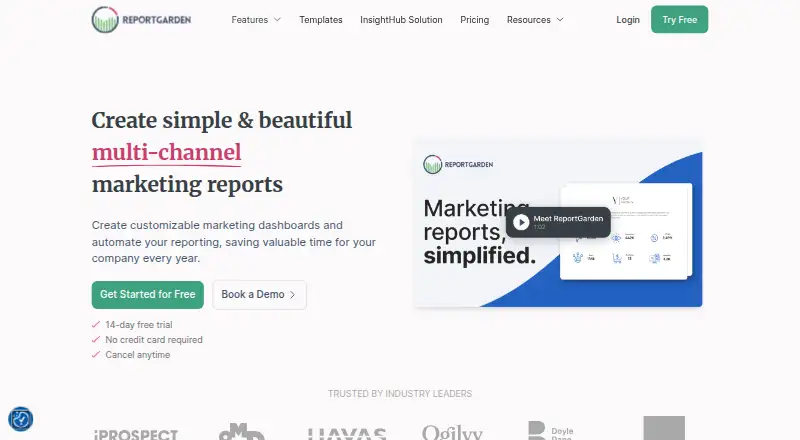 ReportGarden's own site