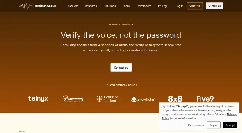 Resemble Identity's own site