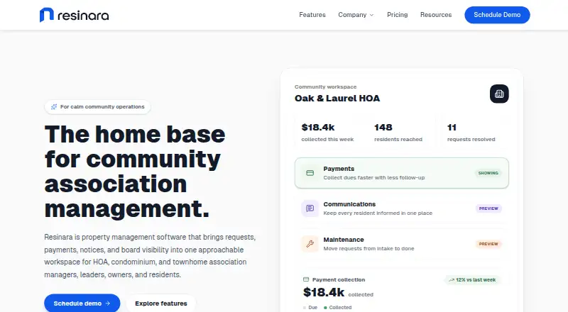 Resinara's own site