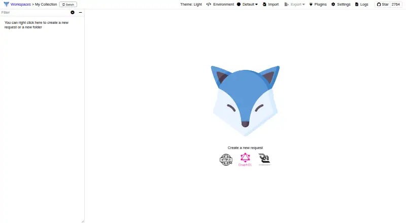 Restfox's own site