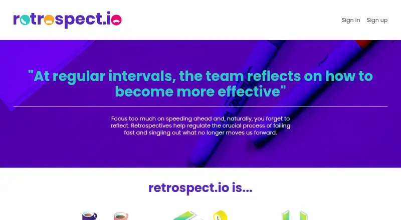 retrospect.io's own site