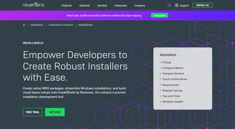 InstallShield's own site