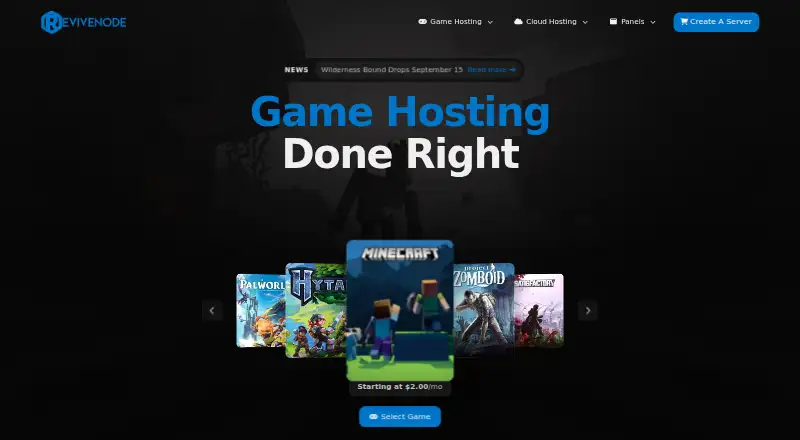 ReviveNode's own site