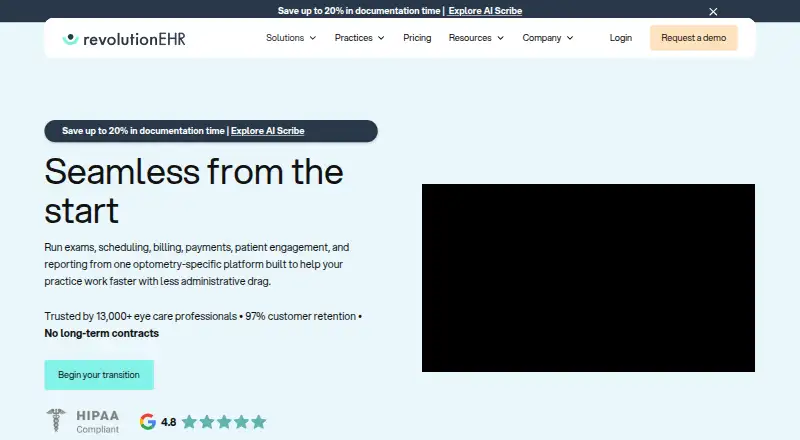 RevolutionEHR's own site