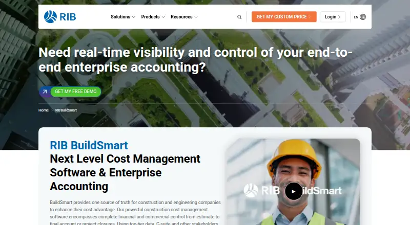 RIB BuildSmart's own site