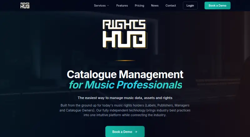 rightsHUB's own site