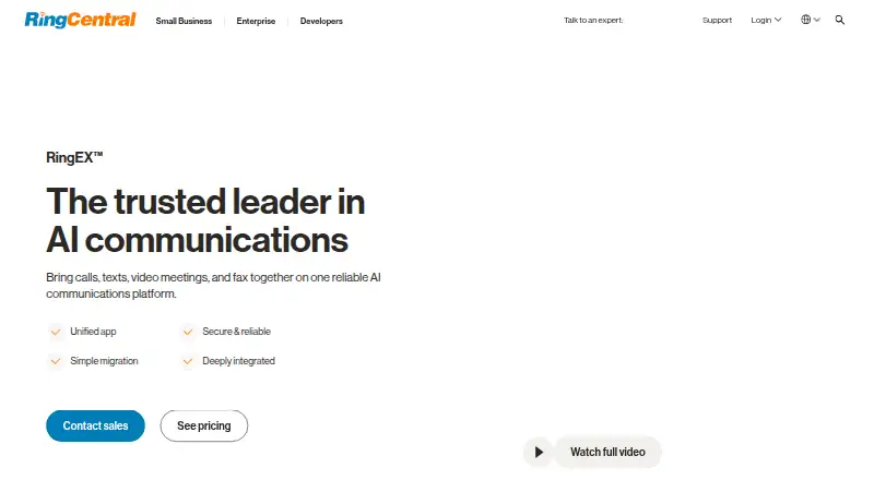 RingEX's own site